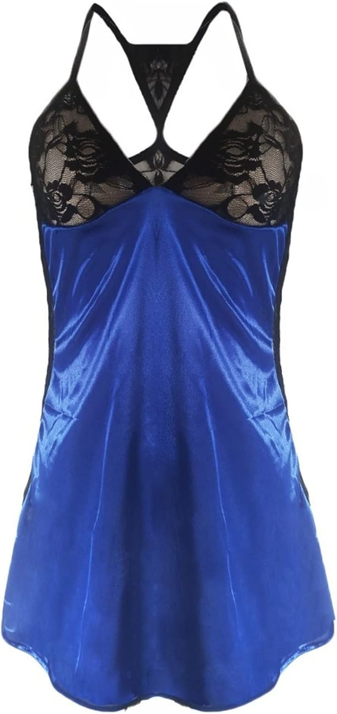 Home Lace Slip Nightdress Backless Pajamas