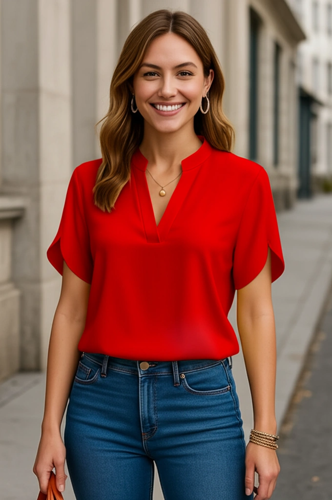 Women’s V-Neck Shirt