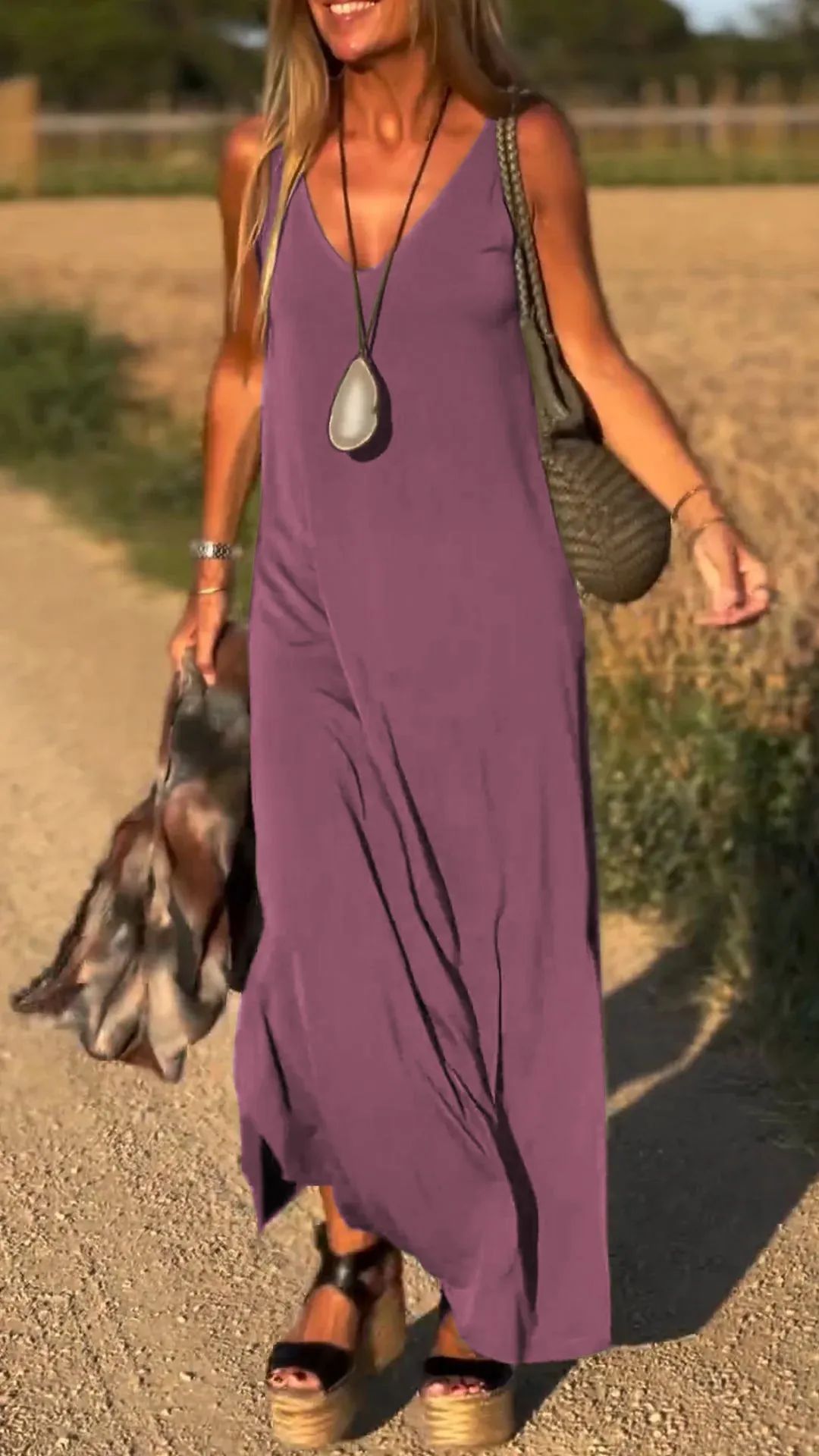 Sexy Trend V-neck Strap Dress