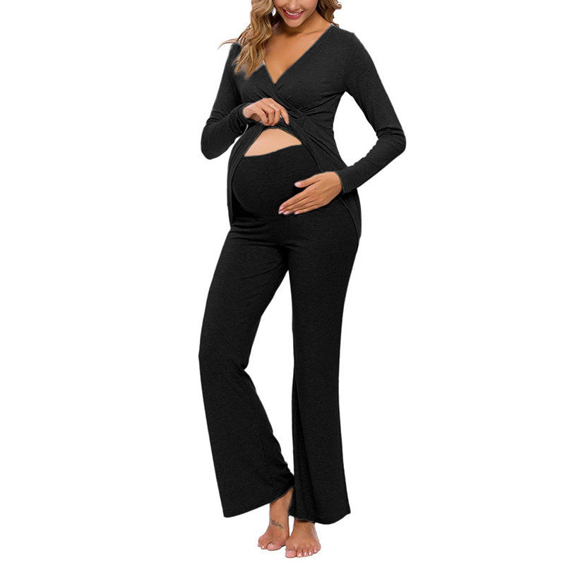 Nursing pajamas for pregnant