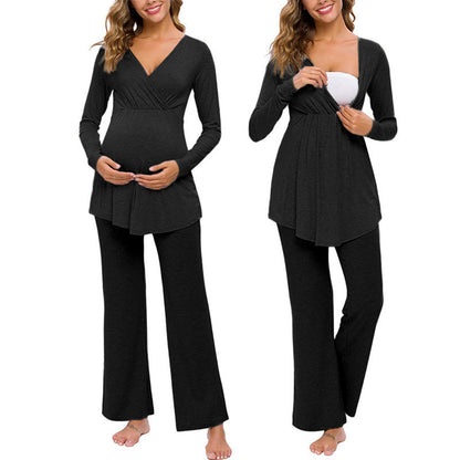 Nursing pajamas for pregnant