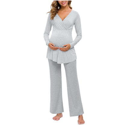 Nursing pajamas for pregnant